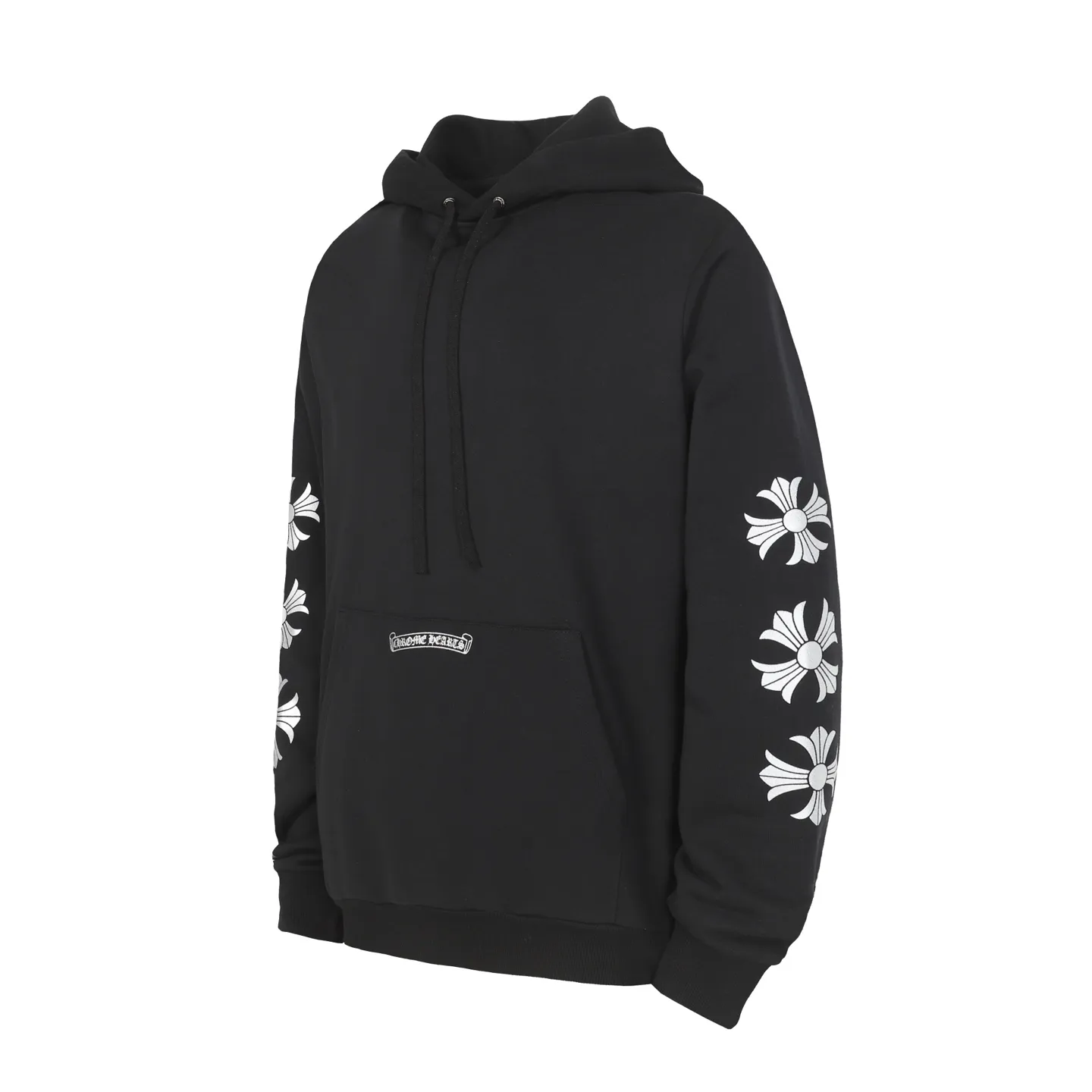 P240 3111 cross-border running quantity model, please do not place an order if you pursue quality - Chrome Hearts/Chrome Hearts Horseshoe Sanskrit printed hooded sweatshirt - High weight, high density and high quality. The wool is soft, delicate and skin-friendly. It feels soft and silky. It has excellent warmth and skin-friendly properties. - Custom-woven and custom-dyed, no color difference. No matter the fabric or workmanship details, it beats the ordinary version on the market. -Colour: black -Size: S M L XL